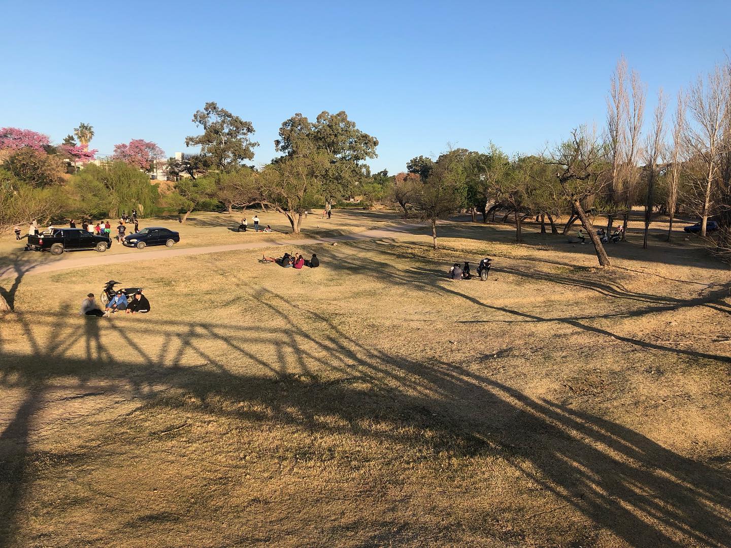 Turistas en Cruz del Eje